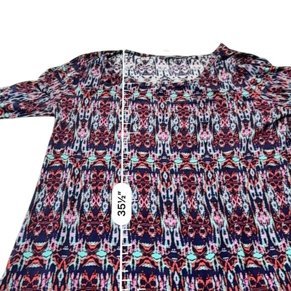 Market & Spruce MAEBY Abstract Long Sleeve Knit Dress NEW Size Medium - Picture 10 of 12